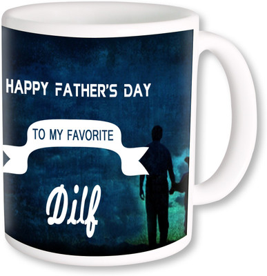 

PhotogiftsIndai Happy Father's Day 133 Ceramic Mug(325 ml), Multicolor