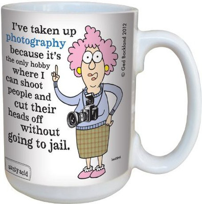 

Tree-Free Greetings Greetings lm43846 Hilarious Aunty Acid Photography by The Backland Studio Ceramic, 15-Ounce Ceramic Mug(60 ml), Multicolor
