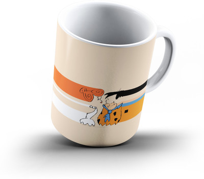 

Ucard Flintstones Love738 Bone China, Ceramic, Porcelain Mug(325 ml)