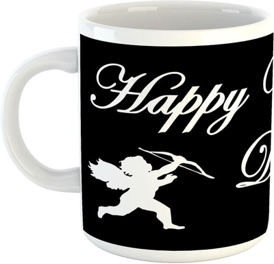 

Deeher Gifts Happy Valantine's Day design16 Ceramic Mug(330 ml), Multicolor