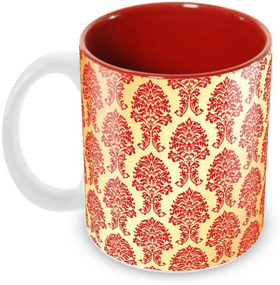 

Tuelip IC-SeamlessLuxury Ceramic Mug(350 ml), Multicolor