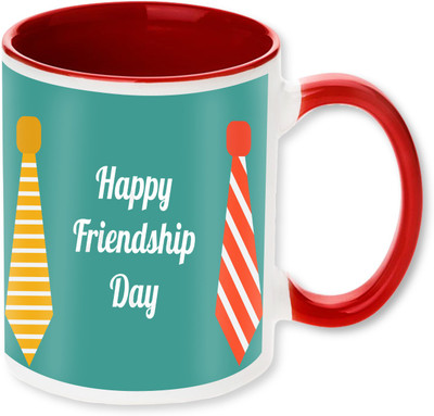 

PhotogiftsIndia Happy Friendship Day 15 Ceramic Mug(325 ml), Multicolor