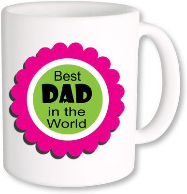 

PhotogiftsIndai Happy Father's Day 103 Ceramic Mug(325 ml), Multicolor