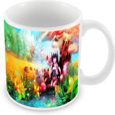 

Sleep Nature's SN-MG-1033 Ceramic Mug(350 ml), Multicolor