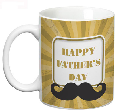 

Prithish Father's Day Design 1 Ceramic Mug(330 ml), Multicolor
