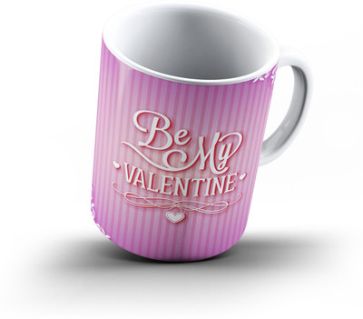 

Ucard Valentines Day Love521 Bone China, Ceramic, Porcelain Mug(325 ml), Multicolor