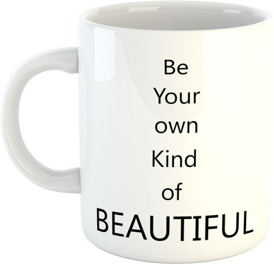 

Deeher Gifts Motivational Quotes design 14 Ceramic Mug(330 ml), Multicolor