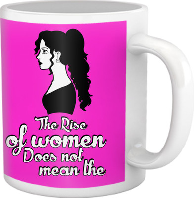 46% OFF on TIED RIBBONS The Rise Of Women Coffee Ceramic Coffee Mug(350 ml) 46% OFF on TIED RIBBONS The Rise Of Women Coffee Ceramic Coffee Mug(350 ml)
