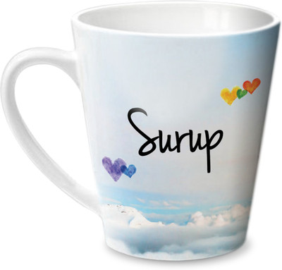 

Hot Muggs Simply Love You Surup Conical Ceramic Mug(350 ml)