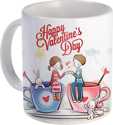 

SKY TRENDS Love Gifts For Your Special Valentine For Girlfriend Boyfriend Wounderful Wife Husband Friend Anniversary Birthday Design053 Ceramic Mug(325 ml), White
