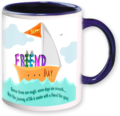 

PhotogiftsIndia Happy Frienship Day 04 Ceramic Mug(325 ml), Multicolor