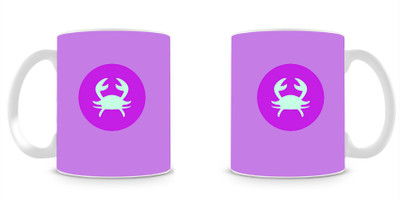

Mott2 nktMUG03 (12).jpg Ceramic Mug(325 ml, Pack of 2), Multicolor