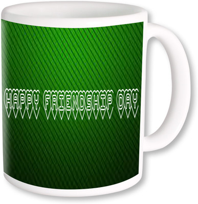 

PhotogiftsIndia Happy Friendship Day 117 Ceramic Mug(350 ml), Multicolor