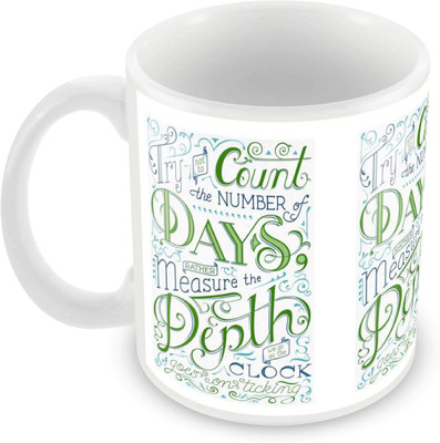 

Posterboy Number Of Days Ceramic Mug(350 ml), Multicolor