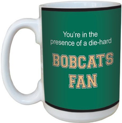 

Tree-Free Greetings Greetings lm44525 Bobcats College Football Fan Ceramic with Full-Sized Handle, 15-Ounce Ceramic Mug(60 ml), Multicolor