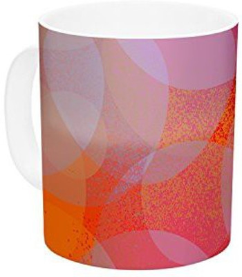 

Kess InHouse InHouse Marianna Tankelevich Six Ceramic Coffee, 11 oz, Multicolor Ceramic Mug(60 ml)