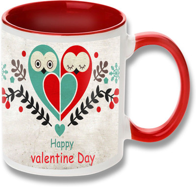 

Heyworlds happy valentine day gifts 103 Ceramic Mug(325 ml), Multicolor