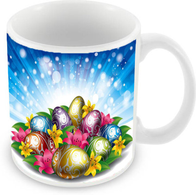 Sleep Nature's SN-MG-904 Ceramic Mug(350 ml), Multicolor