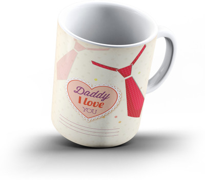 

Ucard Fathers Day485 Bone China, Ceramic, Porcelain Mug(325 ml)
