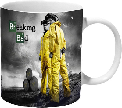 

Mooch Wale Breaking Bad Poster Season 3 Ceramic Mug(325 ml), Multicolor