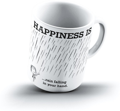 

Ucard Happiness Is1754 Bone China, Ceramic, Porcelain Mug(325 ml)
