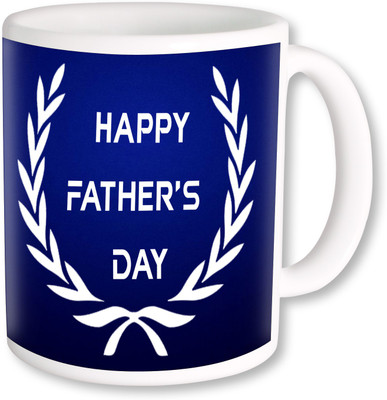 

PhotogiftsIndai Happy Father's Day 112 Ceramic Mug(325 ml), Multicolor