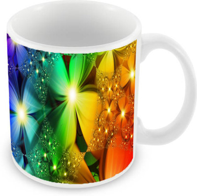 

Sleep Nature's SN-MG-929 Ceramic Mug(350 ml), Multicolor