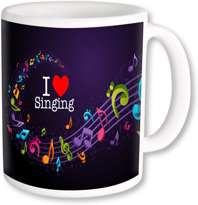 

PhotogiftsIndia I Love Singing 03 Ceramic Mug(325 ml)