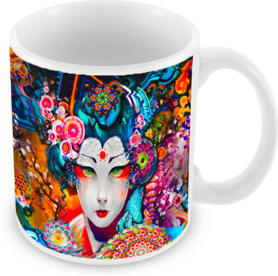 

Sleep Nature's SN-MG-441 Ceramic Mug(350 ml), Multicolor