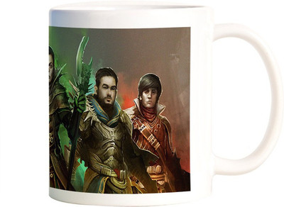 

Rangeele Inkers The Big Bang Theory Art Ceramic Mug(300 ml), Multicolor