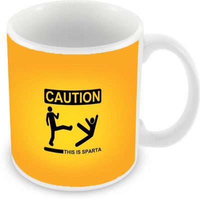 

Sleep Nature's SN-MG-1912 Ceramic Mug(350 ml), Yellow