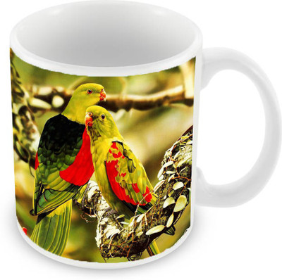 

Sleep Nature's SN-MG-395 Ceramic Mug(350 ml), Green