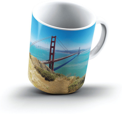 

Ucard Landscape1642897 Bone China, Ceramic, Porcelain Mug(325 ml), Multicolor