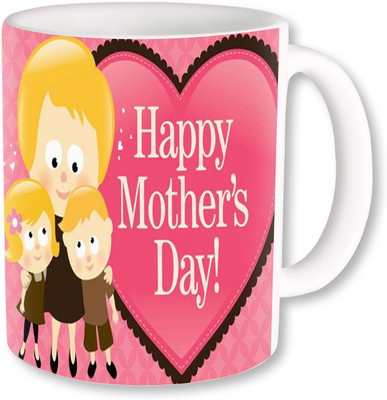 

A Plus Happy Mother's Day.jpg Ceramic Mug(250 ml), Multicolor