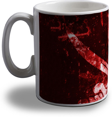 

Artifa Danger Sign With Swords Porcelain, Ceramic Mug(350 ml), Multicolor