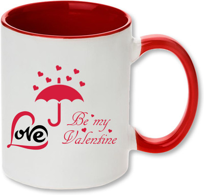 

Heyworlds happy valentine day gifts 0062 Ceramic Mug(325 ml), Multicolor