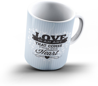 

Ucard Valentines Day Love524 Bone China, Ceramic, Porcelain Mug(325 ml)