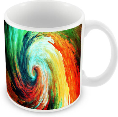 

Sleep Nature's SN-MG-750 Ceramic Mug(350 ml), Multicolor