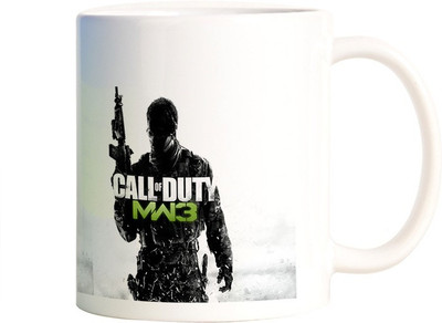 

Rangeele Inkers Call Of duty Mordern Welfare 3 Ceramic Mug(300 ml), Multicolor