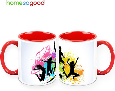 37% OFF on Homesogood Theme Of The Youth (Pack Of 2) Ceramic Mug(325 ml, Pack of 2) 37% OFF on Homesogood Theme Of The Youth (Pack Of 2) Ceramic Mug(325 ml, Pack of 2)