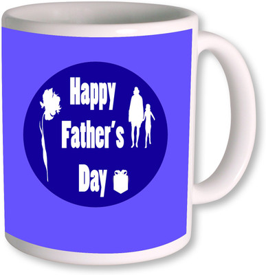 

PhotogiftsIndia Happy Fathers Day 062 Ceramic Mug(350 ml), White