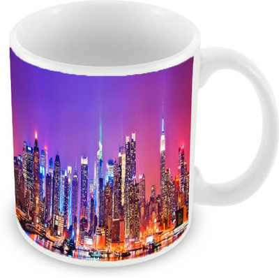 

Sleep Nature's SN-MG-410 Ceramic Mug(350 ml), Multicolor