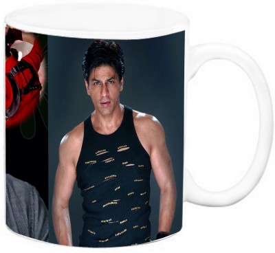 EFW ACTOR -SHAHRUKH KHAN (Design 3) Ceramic Coffee Mug(325 ml)