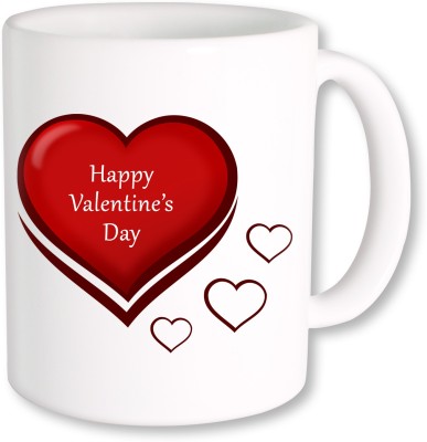 

PhotogiftsIndia happy valentine day 061 Ceramic Mug(325 ml), Multicolor