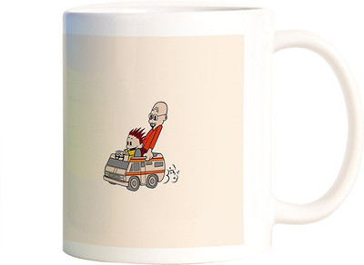 

Rangeele Inkers Breaking bad RV Ceramic Mug(300 ml), Multicolor