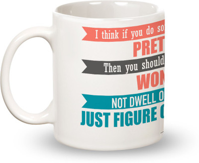

Posterboy Figure Out - Steve Jobs Ceramic Mug(350 ml), Multicolor
