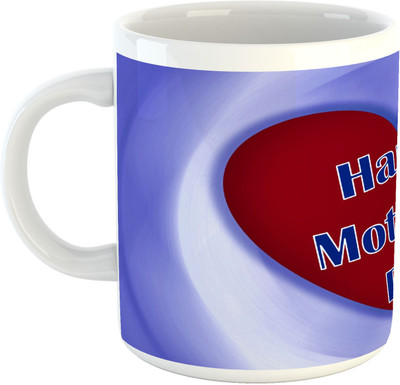 

Deeher Gifts Happy Mother's Day design1 Ceramic Mug(330 ml), Multicolor