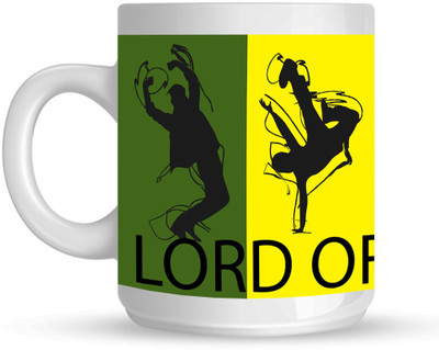 

HuppmeGift Lord Of Dance White Ceramic Mug(350 ml)