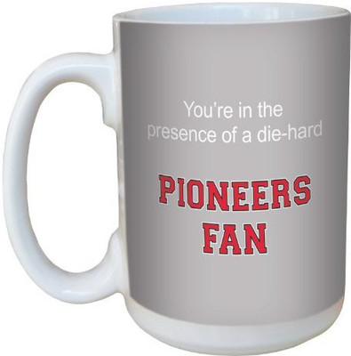 

Tree-Free Greetings Greetings lm44545 Pioneers College Football Fan Ceramic with Full-Sized Handle, 15-Ounce Ceramic Mug(60 ml), Multicolor
