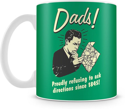 Engrave Father's Way Ceramic Mug(350 ml) Engrave Father's Way Ceramic Mug(350 ml)